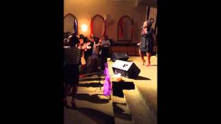 Toya Jones Singing quotLets Praisequot  Beraca Baptist Church [upl. by Howzell]