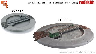 Märklin 74861 Drehscheibe Altern  Colorieren mit VallejoFarben  Pinsel [upl. by Ssirk782]