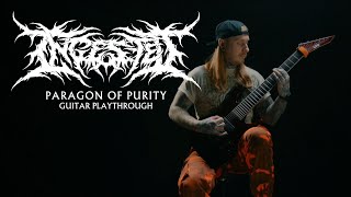 Ingested  Paragon of Purity  Sean Hynes  Guitar Playthrough [upl. by Aschim]