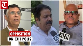 Lok Sabha Elections 2024 Opposition leaders react to Exit polls [upl. by Schlicher]