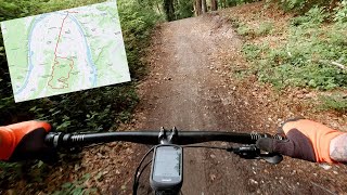 Première sortie VTT en Rockrider xc100 Deore 2021 [upl. by Cohin821]