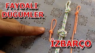 FAYDALI DÜĞÜMLER ZIPKIN AVI useful knot in the speargun [upl. by Aikar]