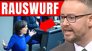 NÜCHTERN SIE SICH AUS 💥 RAUSWURF AUS BUNDESTAG 💥 RIESEN EKLAT GEHT GERADE ÜBERALL VIRAL [upl. by Nnahsal]