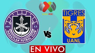 MAZATLAN VS TIGRES EN VIVO  LIGA MX APERTURA 2024  JORNADA 12  DONDE VER EN VIVO [upl. by Asined]