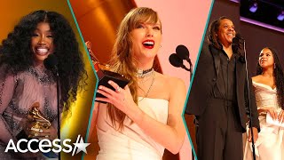 2024 Grammys Top Moments Taylor Swift SZA JayZ amp More [upl. by Sib]