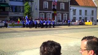 Drumband van de Koninklijke Fanfare Kempenbloei op Mars en Show 2012 [upl. by Noned]