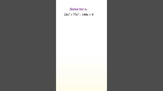 Find 3 Solutions to the Equation maths algebra solveequations algebraicequation mathematics [upl. by Aivonas632]