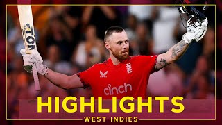 Phil Salt Hits 103 off 54 Balls  Highlights  West Indies v England  1st T20I [upl. by Ribal245]