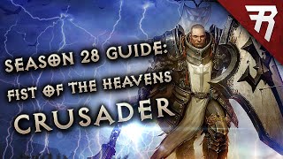 Diablo 3 Season 30 Crusader Fist of the Heavens Valor Build Guide 277 [upl. by Ssepmet]