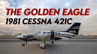 Cessna 421C Golden Eagle [upl. by Nawuq]