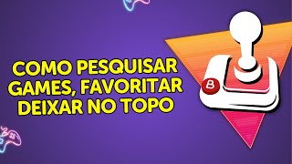 BATOCERA Pesquisar Games Favoritar e deixar no Topo [upl. by Iew]