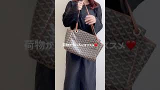 GOYARD ヘンリボーン柄おすすめバッグ 👜✨ハイブランド バッグ ゴヤール [upl. by Coreen280]