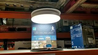 Costco WinPlus LED Ceiling Light w Smart Sense 25 [upl. by Benedick]