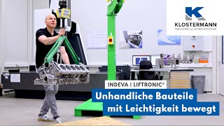 Messtechniker mit Superkräften  Unhandliche Bauteile mit Leichtigkeit bewett  INDEVA Liftronic® [upl. by Oaks221]