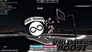 THIS BUILD HAS UNLIMITED BOOST  Hoops Life [upl. by Woolley]