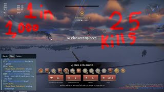 War Thunder Air Arcade 25 Kills [upl. by Donahue798]