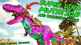 Ark Survival Ascended MUTATIONSBREEDING GUIDE How to breed after the MASSIVE UPDATE [upl. by Niwre]