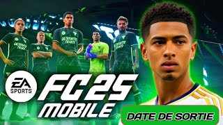 DATE DE SORTIE FC MOBILE 2025 [upl. by Leeth71]