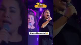 Yulduz Usmanova nima qildi sahnada 😱reels music rek duet cover jonliijroqiroli wedding voice [upl. by Cheney]