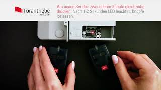 HOW TO BFT Handsender programmieren  kodierung Handsender zum Handsender [upl. by Sieber]