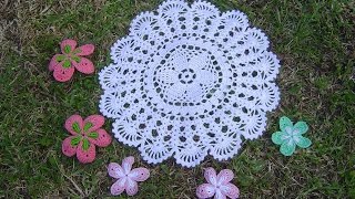 Como Aprender a tejer carpeta Fácil a crochet paso a paso DIY parte 12 [upl. by Sibeal]