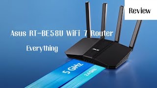 Everything you need to know about ASUS RTBE58U WiFi 7 Router  Review [upl. by Airoled]