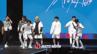 KCON 2018 NY 180623 Stray Kids 스트레이 키즈  Random Play Dance to EXO BTS Twice amp GOT7 [upl. by Medora]