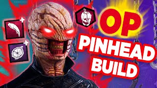 Use this Overpowered Build with Pinhead  Dead by daylight [upl. by Ahsirtak703]