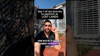 Day 1 of my journey to perform at LOST LANDS  🐧 lostlands vlog dubstep [upl. by Yrek]