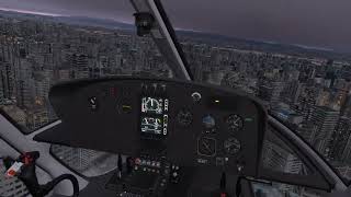 CowanSim AS350  Flight Simulator 2024  Mega São Paulo [upl. by Nidia]