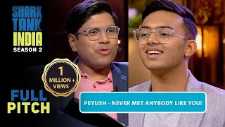 18 Yrs Entrepreneur से मिलके Shark Peyush बोले quotI’m Amazedquot  Shark Tank India Season 2  Full Pitch [upl. by Ayamat]