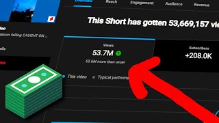 How much YouTube paid me for 53 million views on a Short [upl. by Eilsek423]