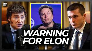 Javier Milei Makes Host Go Quiet with His Chilling Warning for Elon Musk [upl. by Kera]