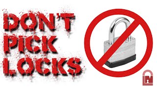 Top 10 Reasons Why You Shouldn’t Pick Locks [upl. by Redla]