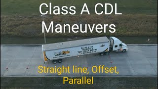 Class A CDL Maneuvers [upl. by Nylesoy]