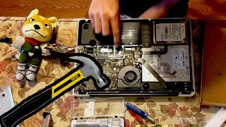 DESTROYED MACBOOK VLOG 44 5516 [upl. by Rabassa559]