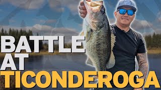 Lake Champlain Day One Ticonderoga Largemouth Fishing [upl. by Odetta]