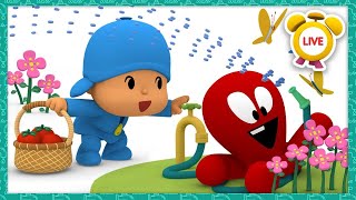 Saving water  CARTOONS and FUNNY VIDEOS for KIDS in ENGLISH  Pocoyo LIVE [upl. by Llerdnod]