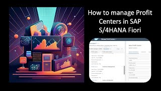 How to manage Profit Centers in SAP S4HANA Fiori [upl. by Alegna374]