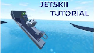 Plane crazy Jet ski tutorial [upl. by Elery637]