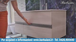 Iotti Un mobile bagno sospeso con stile e funzionalità [upl. by Naitsirk]