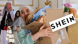 SHEIN Haul  Juni 2024  Zweiteiler Röcke Basics…  SHEINdiveintosummer  Hijabflowers [upl. by Eiramenna]