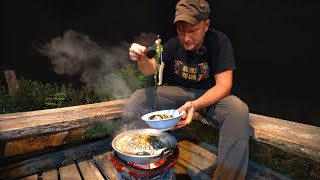 Cooking Thai BBQ on Charcoals in the Mountains  Motorbike Adventures with Food in Thailand [upl. by Zoie]