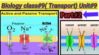 biology class9th Transport unit 9th Part 2 [upl. by Heng]