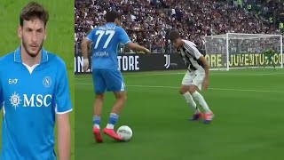 Khvicha Kvaratskhelia VS Juventus 21092024 [upl. by Hurff]