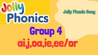 🎧Jolly Phonics Group 4 Sound Reading Practice 🎤 Letter Sound Songs [upl. by Ellegna]