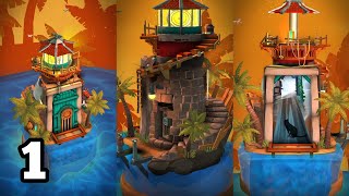 Doors Paradox  Tropical Escape  01 The Lighthouse level 1 Gameplay 🎮RR Gamerz 2024 [upl. by Maxi]