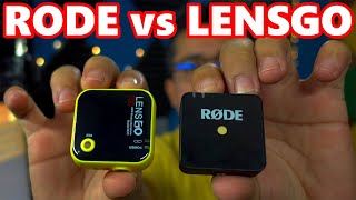 RODE Wireless Go vs LENSGO 348c análisis a fondo Rode wireless go vs lensgo comparativa en español [upl. by Bouton201]