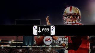 NCAA Football 09 ★ PlayStation 3 Game playable List  RPCS3  ASUS ROG ALLY [upl. by Norga278]