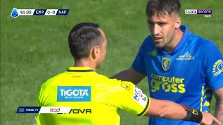 Empoli VS Napoli 01 Highlights [upl. by Nyrmac]